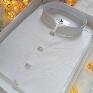 Premium Stretch Fabric Panjabi – Exclusive Trendy Collection_White