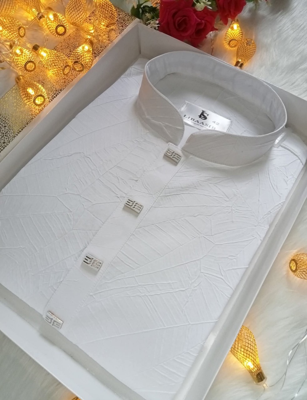 Premium Stretch Fabric Panjabi – Exclusive Trendy Collection_White